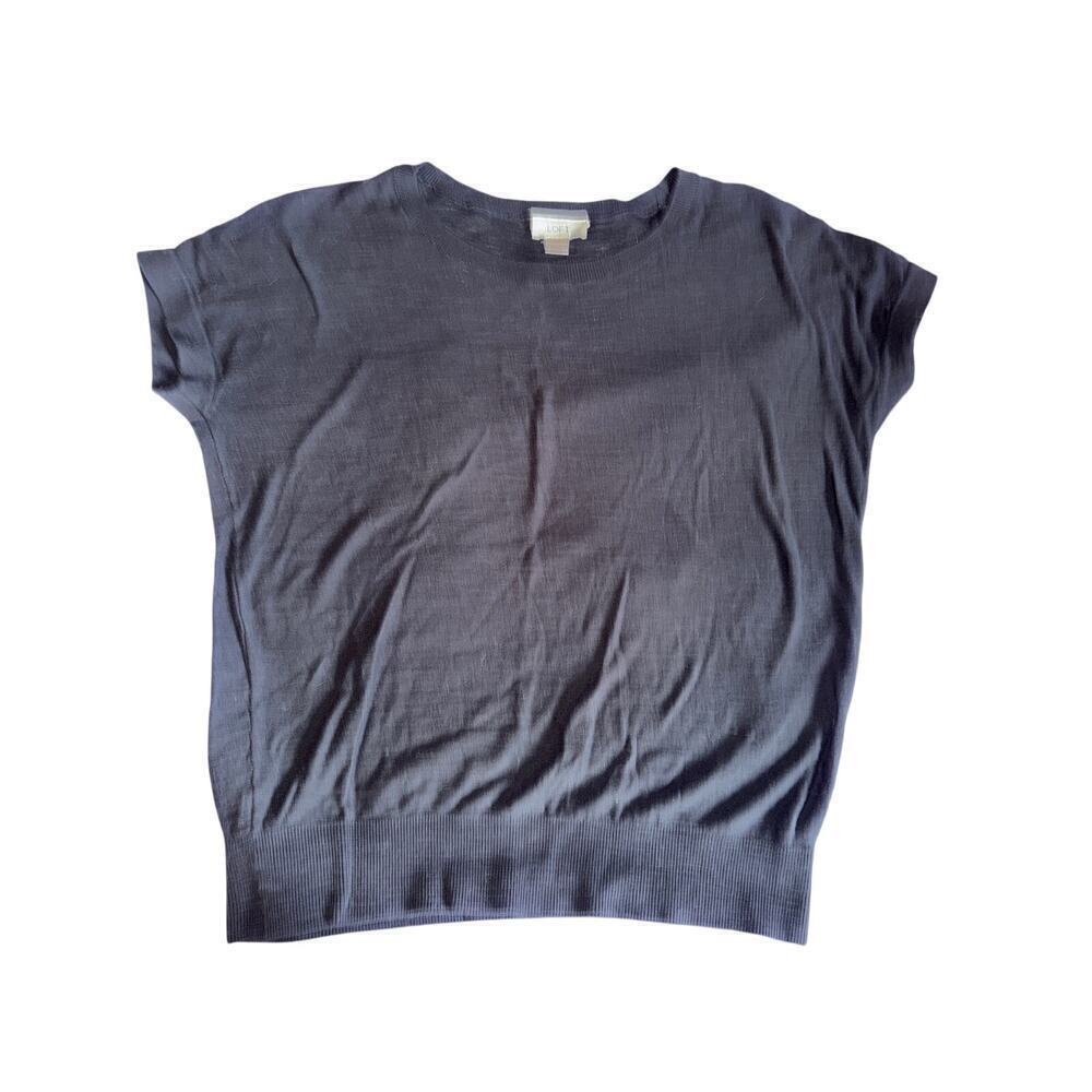 LOFT ANN TAYLOR black top size Large L